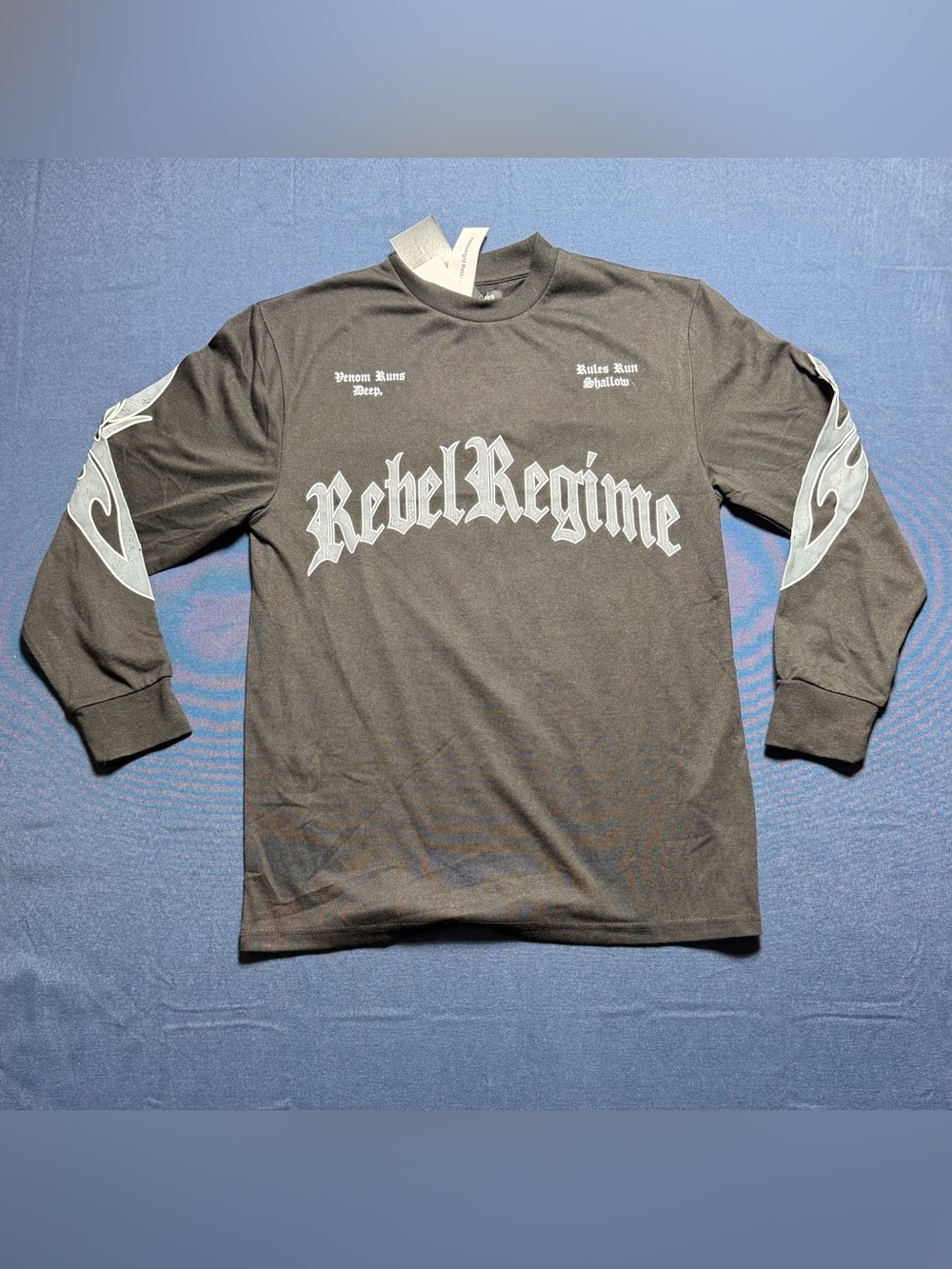 Cotton Blend Size S NWT BrandMakers Group Rebel Regime Long Sleeve Shirt